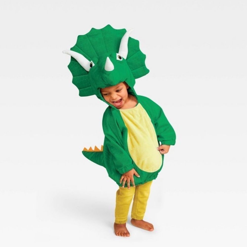 Hyde & Eek Infant Triceratops | 6-12 Months